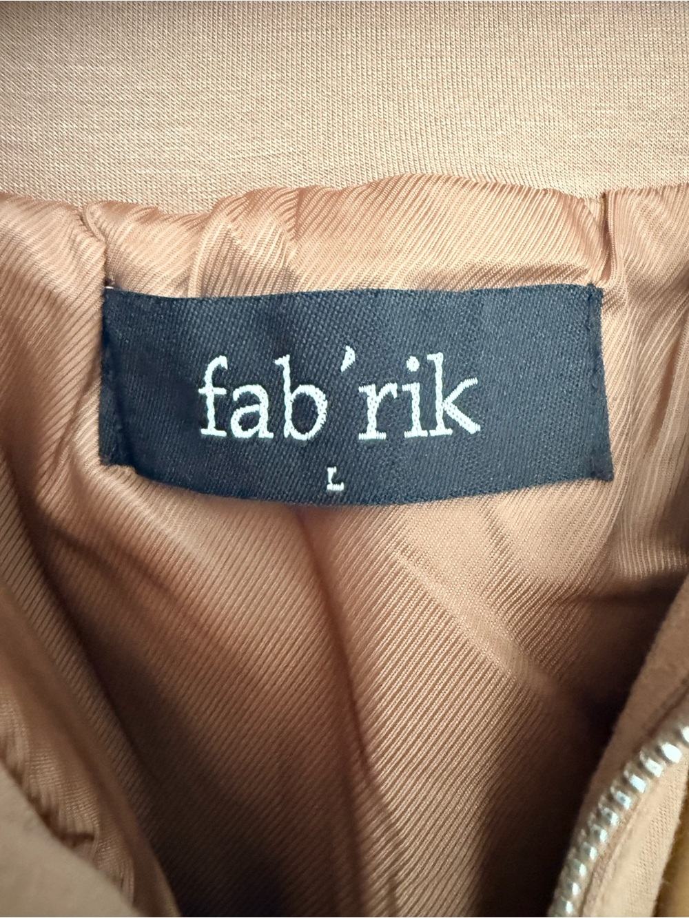 fab'rik Brown Faux Leather Pocket Mini Skirt - Picture 3 of 3